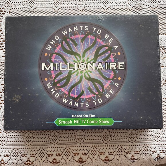 Pressman Other - BOARD GAME "WHO WANTS BE A MILLIONARE" BASED ON TV GAME SHOW. 2-5 PLAYERS